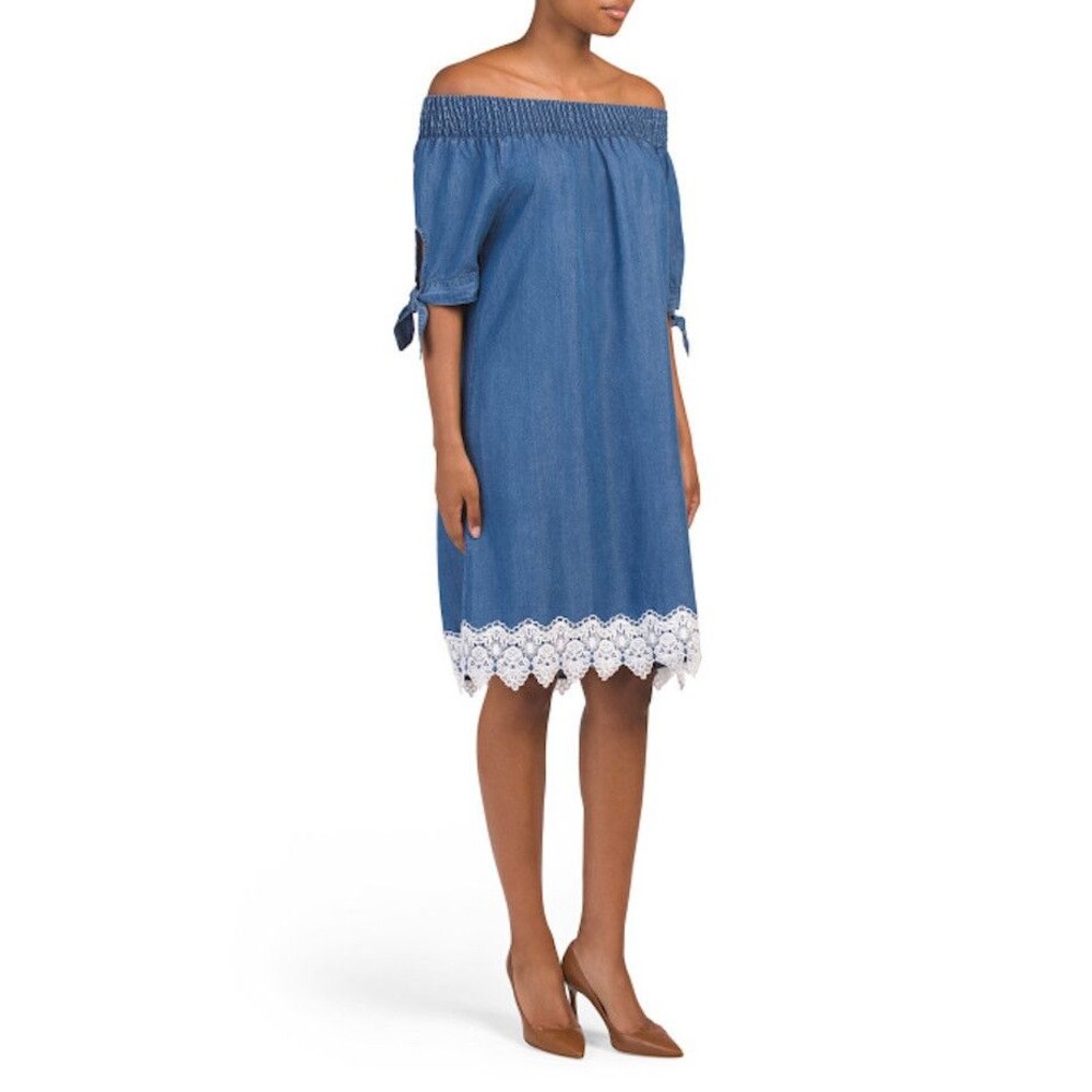 Terzo Millennio Off the Shoulder Dress